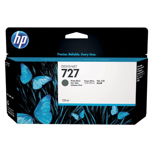 Inktcartridge HP B3P22A 727 130ml mat zwart