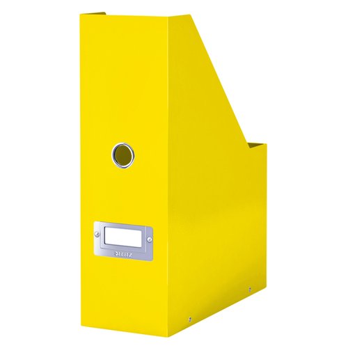 Tijdschiftcassette Leitz WOW Click & Store geel